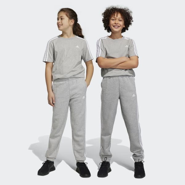Bopæl at fortsætte Ambient adidas Essentials 3-Stripes Fleece bukser - Grå | adidas Denmark