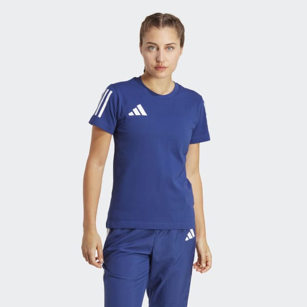 Identidad Plano Subtropical Camiseta Francia Cotton Graphic - Azul adidas | adidas España