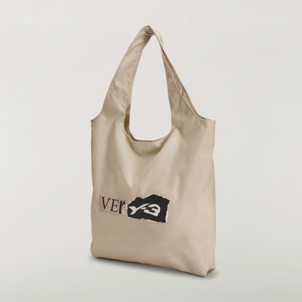 ベージュ Y-3 GRAPHIC TOTE