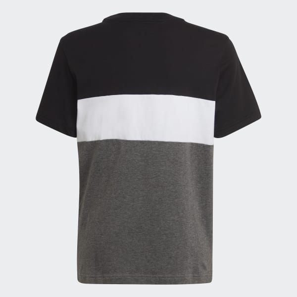 Black Colorblock T-Shirt WO262