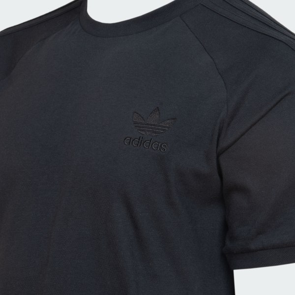 Preto 3-STRIPES TEE