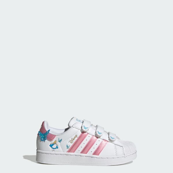 adidas Disney Superstar II Comfort Closure Sneakers - White | Free