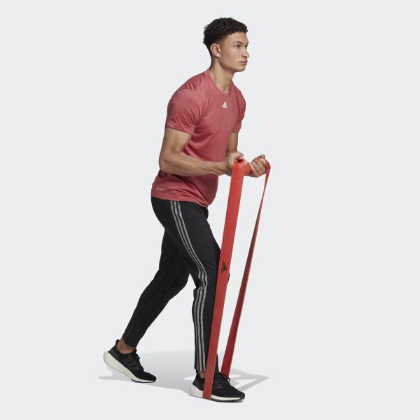 Czerwony Training 3-Bar Graphic Tee BVS48