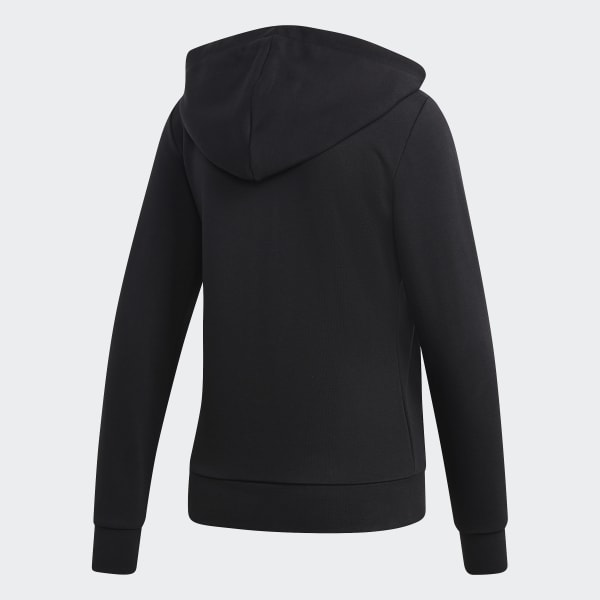 Negro Buzo con Capucha Essentials Linear