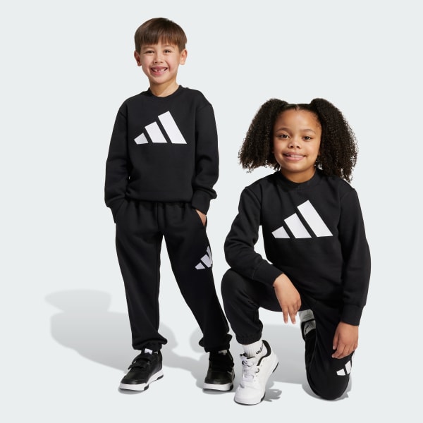 noir Ensemble sportswear Essentials Enfants