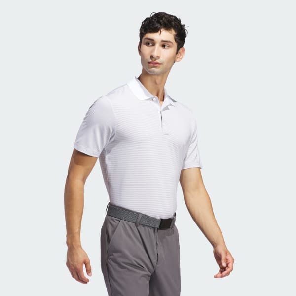 adidas Ottoman Polo Shirt - White | Men's Golf | adidas US