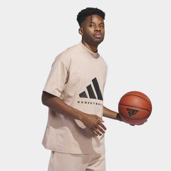 adidas Basketball Tee Beige adidas Thailand