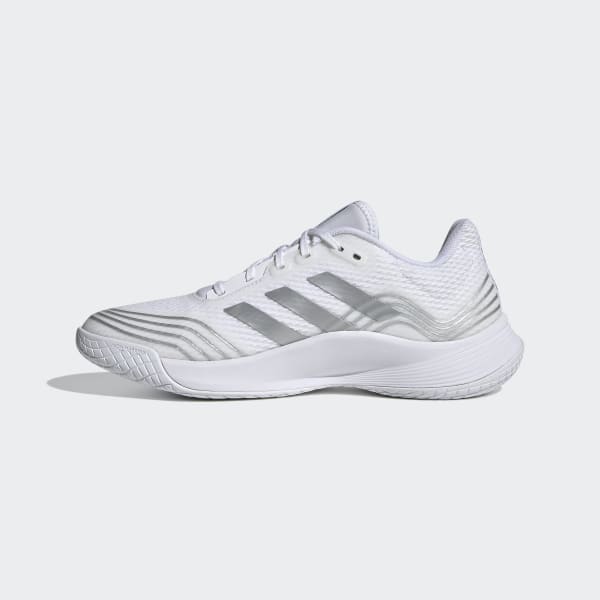 White Novaflight Volleyball Shoes LAI04