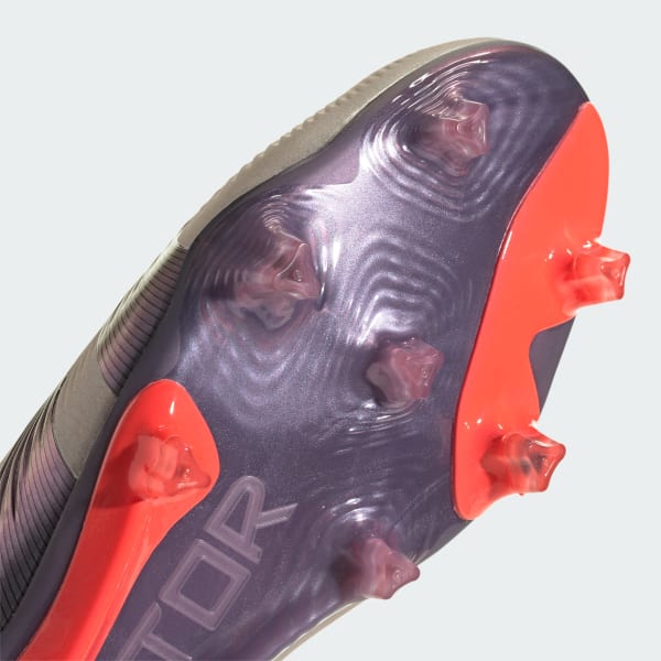 adidas Predator Elite Laceless Firm Ground Cleats - Grey