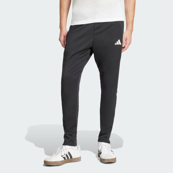 Preto Calça com logotipo Tiro