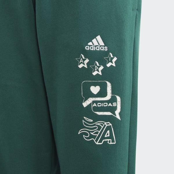 zelená Kalhoty Brand Love Kids