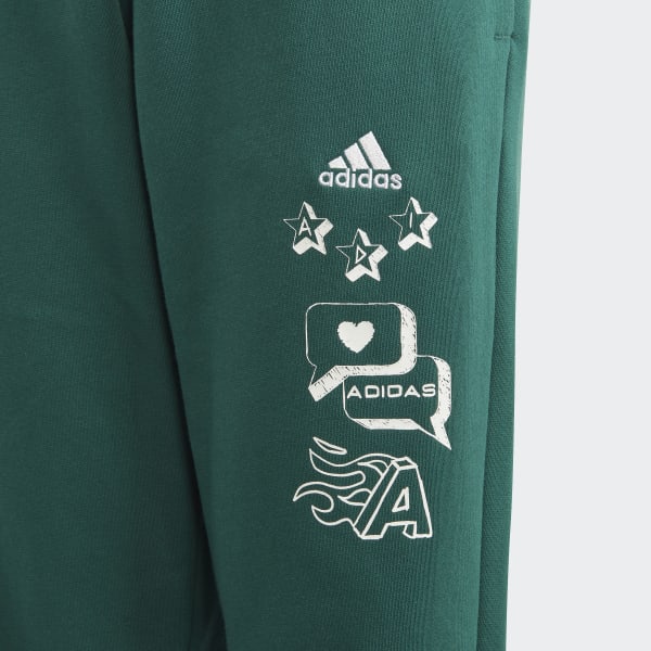 Zielony Spodnie Brand Love Kids