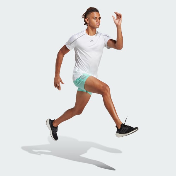 Green Own the Run Shorts