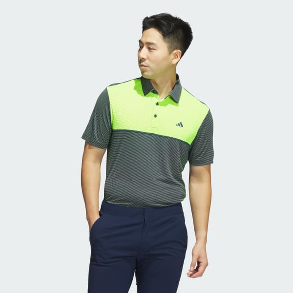 adidas Core Colorblock Golf Polo Shirt Green adidas Thailand