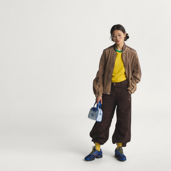 Marron VESTE VELOURS CÔTELÉ SST