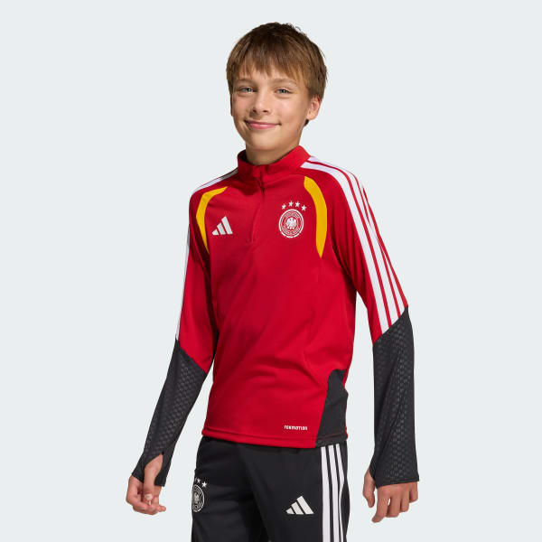 Rosso Maglia da allenamento Tiro Germany 26