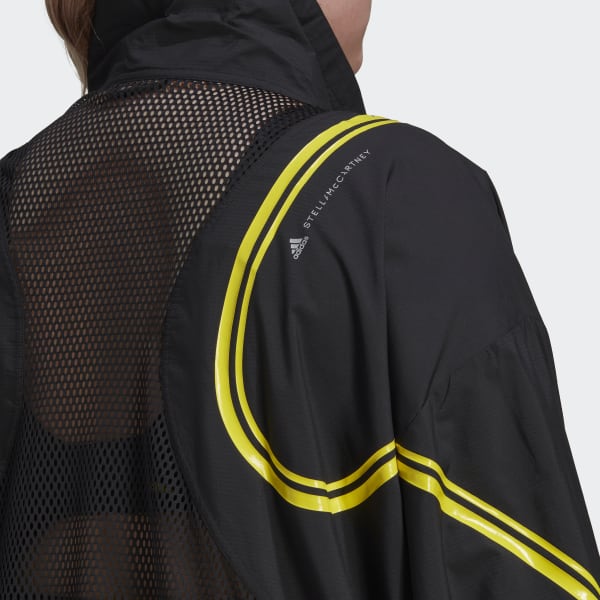 Czerń adidas by Stella McCartney TruePace Woven Jacket (Plus Size) QD683
