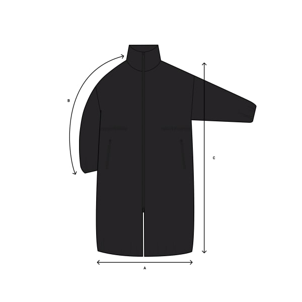 Black Fear of God Athletics 3-Layer Shell Parka