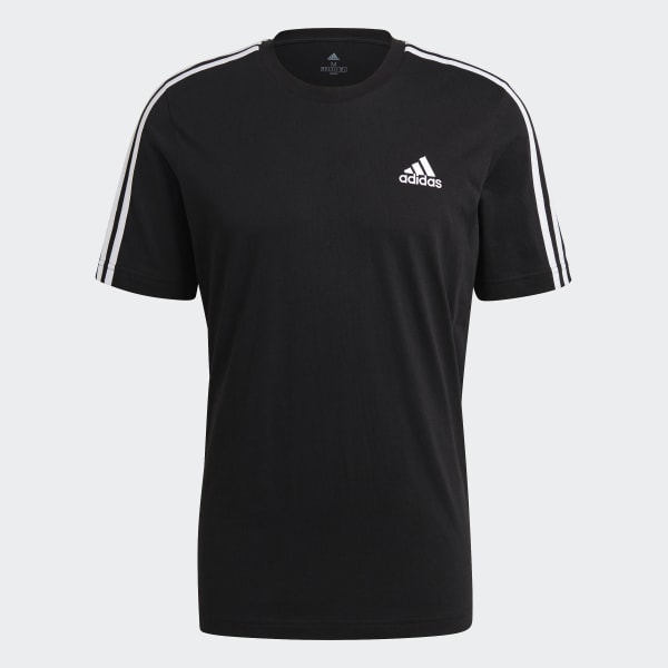 Noir T-shirt Essentials 3-Stripes 26800