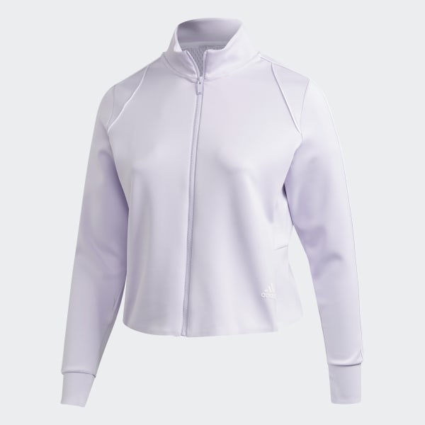Fioletowy Style Track Jacket (Plus Size) IED51