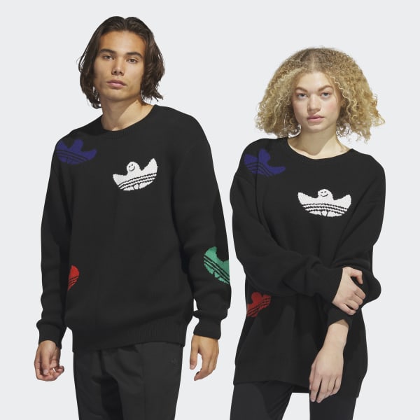 Rubriek Pluche pop krokodil adidas Shmoofoil Knit Sweater (Gender Neutral) - Black | Unisex  Skateboarding | adidas US