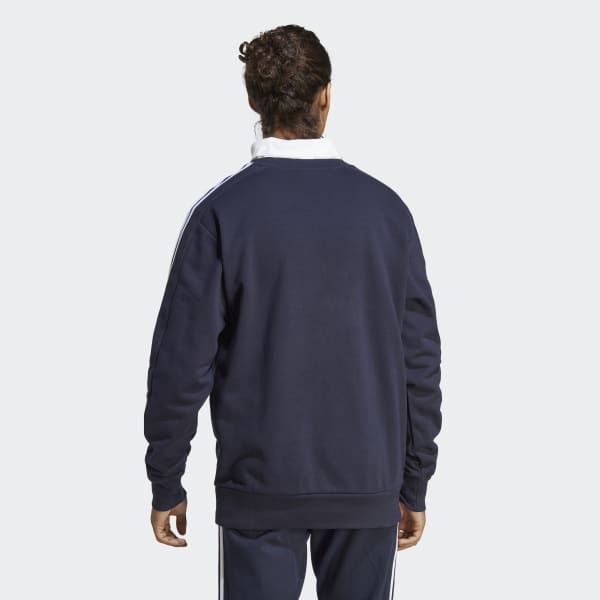 Blue 에센셜 프렌치 테리 3S 스웨트셔츠