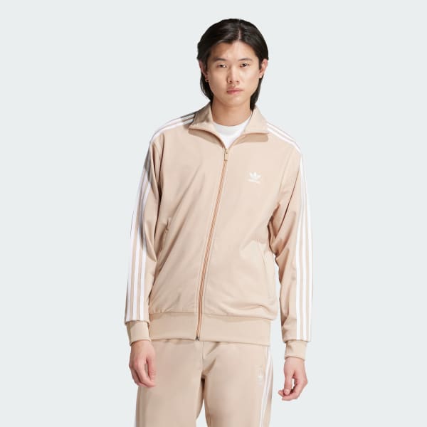 Beige Adicolor Classics Firebird Treningsoverdel