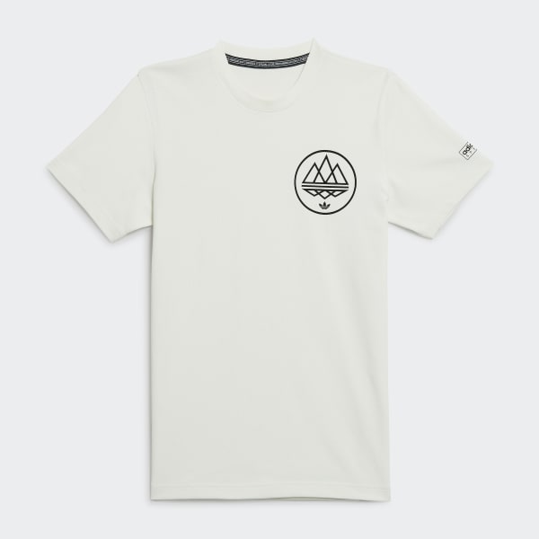 Wit Mod Trefoil T-shirt ZG501MTT
