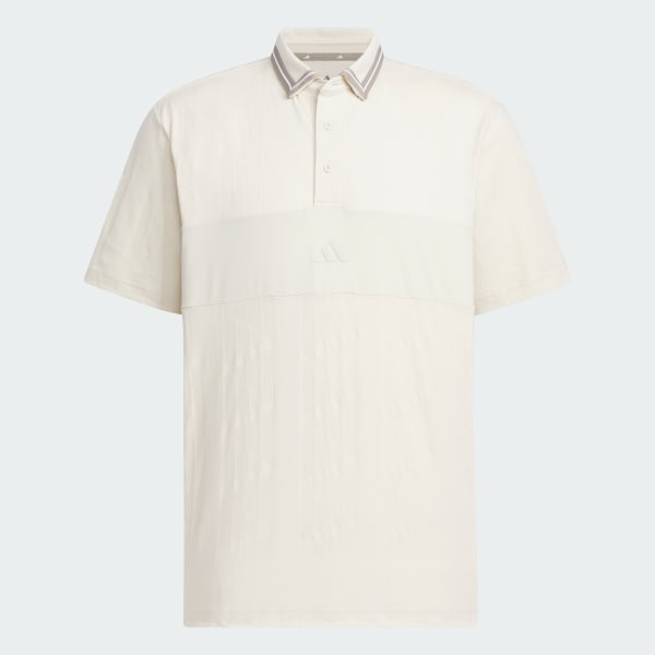 ベージュ 【ゴルフ】ビヨンド ザ コース ジャガード BOSロゴ 半袖シャツ