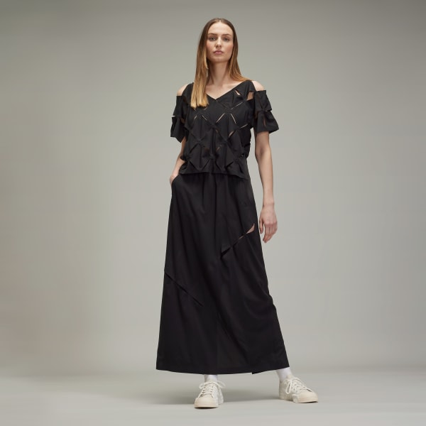 Black Y-3 Long Skirt