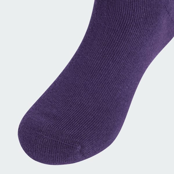 White Linear Kids Crew 3 Pairs Per Pack Socks