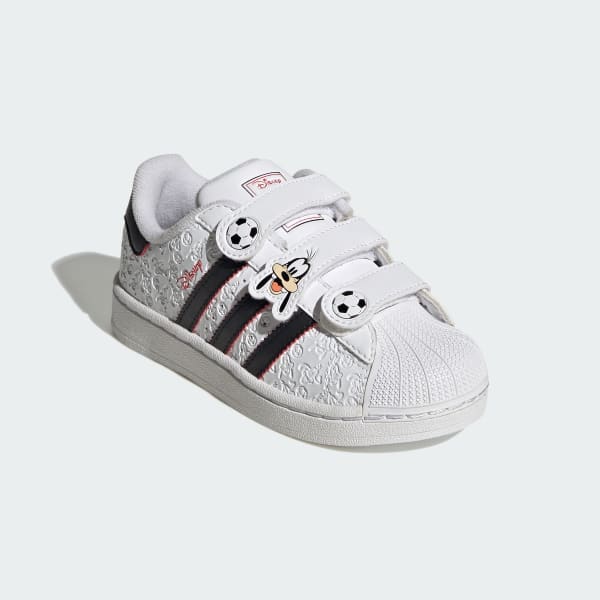 สีขาว รองเท้า ADIDAS DISNEY SUPERSTAR II COMFORT CLOSURE