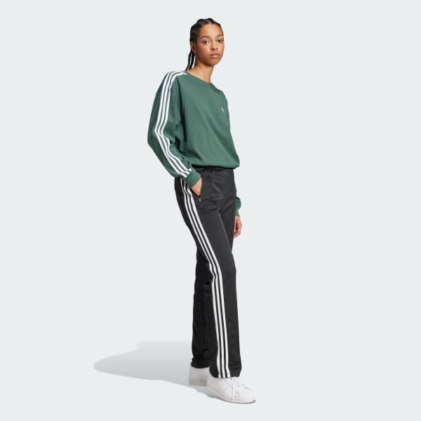Green 3-Stripes Long Sleeve Tee
