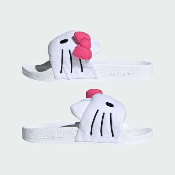 adidas Originals x Hello Kitty Adilette Terlik - Beyaz | adidas
