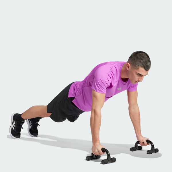 Fioletowy Koszulka Gym+ Training