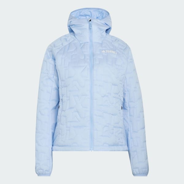 Azul Chaqueta Térmica con Capucha Terrex Xperior PrimaLoft Loose Fill