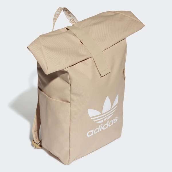 Beige Adicolor Classic Roll-Top Backpack