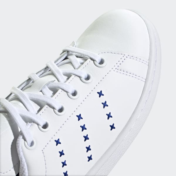adidas stan smith white blue