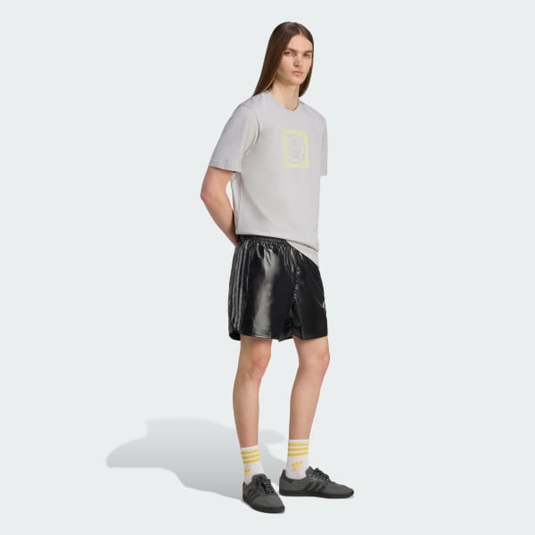 Μαύρο Cutline Shorts