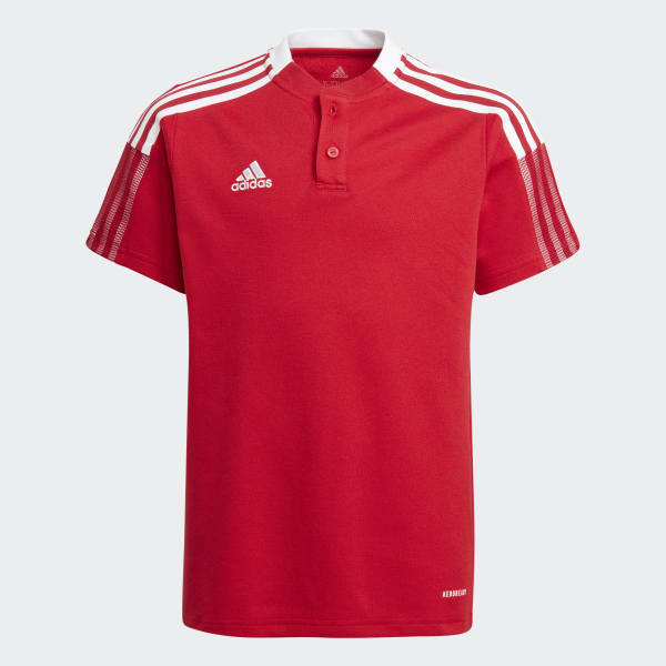 adidas Tiro 21 Polo Shirt - Red | adidas UK