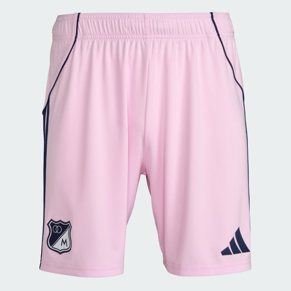 Rosa Shorts Tercera Millonarios FC 2025