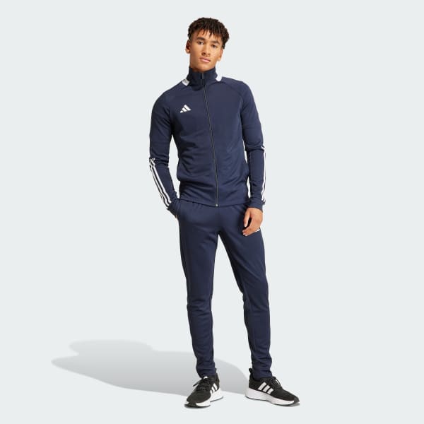 Azul Conjunto Deportivo Sereno AEROREADY Cut 3 Rayas 