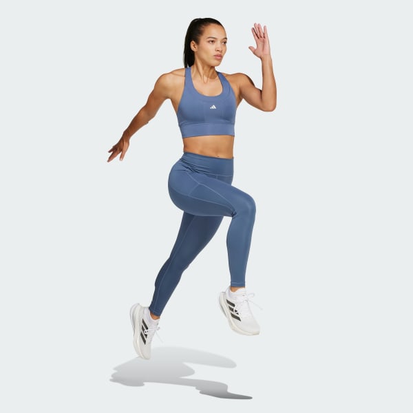 Blue Own the Run 7/8 Leggings