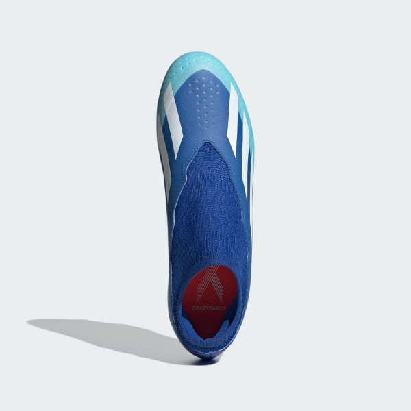 Azul Zapatos de Futbol X CRAZYFAST.3 LL Terreno Firme