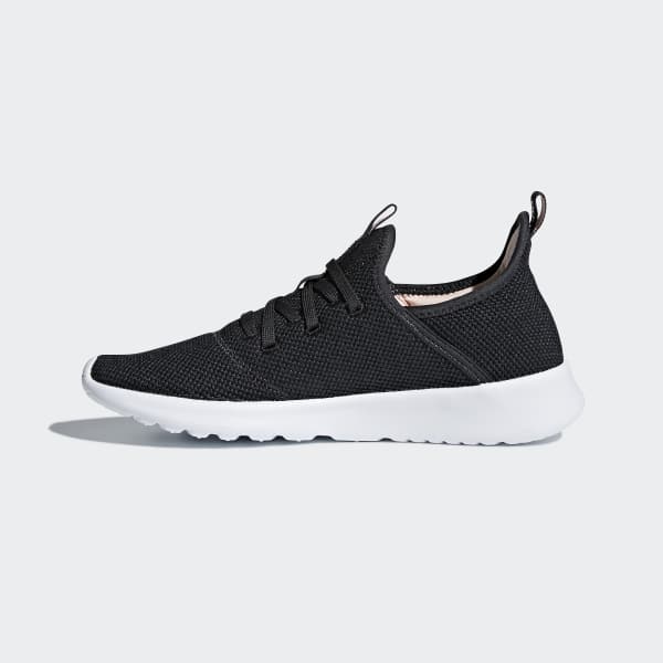 tenis adidas cloudfoam pure grises para mujer