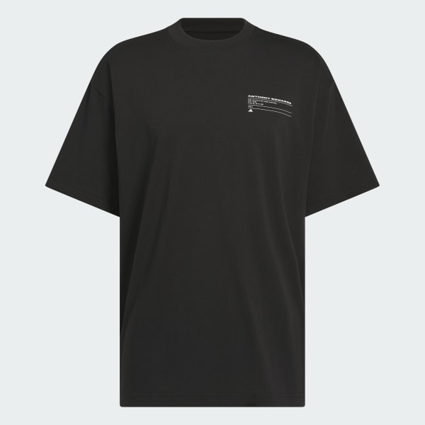 Schwarz Anthony Edwards Seasonal Graphic T-Shirt