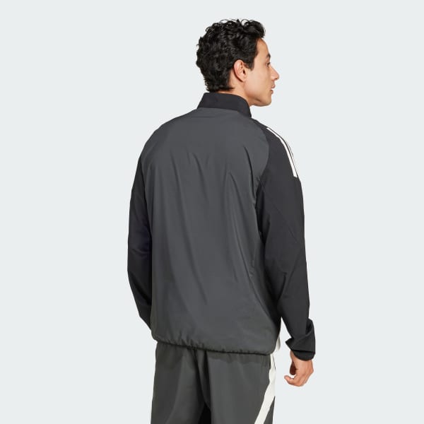 Γκρι Manchester United Tiro 24 Presentation Jacket