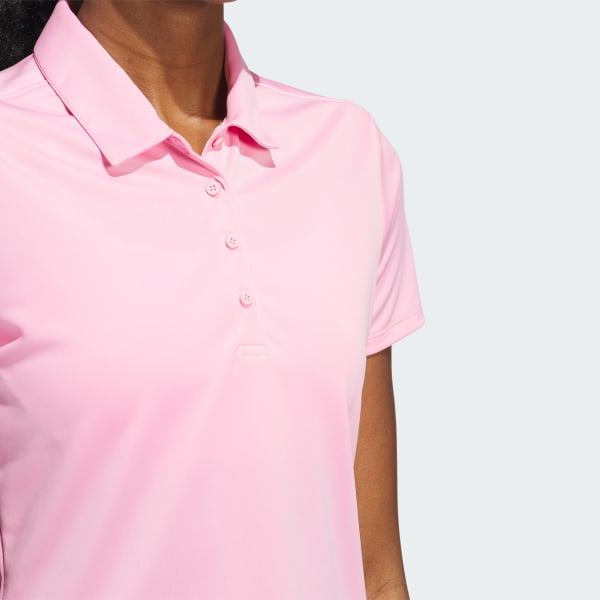 Women's solid polo shirts discount