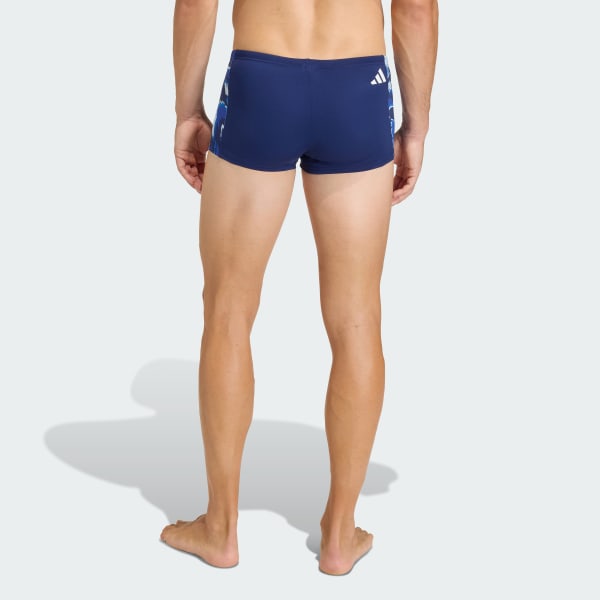 Blau RIPSTREAM TEAM GRAFIK Boxer-Badehose