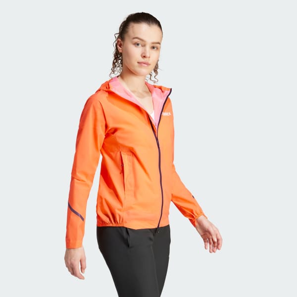 Orange Terrex Xperior 2.5L Light Rain.Rdy Jacket
